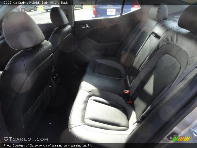 Satin Metal / Black 2012 Kia Optima Hybrid