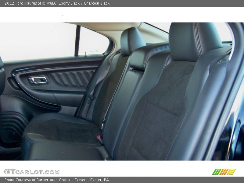 Rear Seat of 2012 Taurus SHO AWD