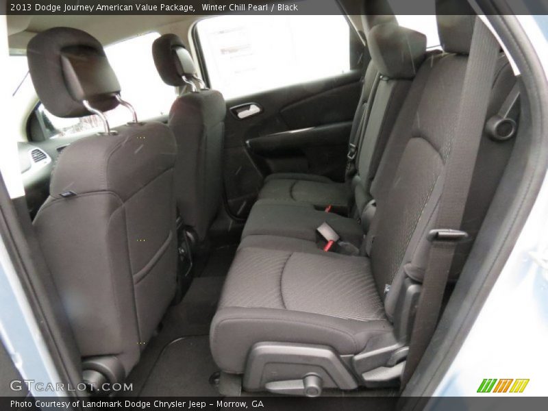 Winter Chill Pearl / Black 2013 Dodge Journey American Value Package
