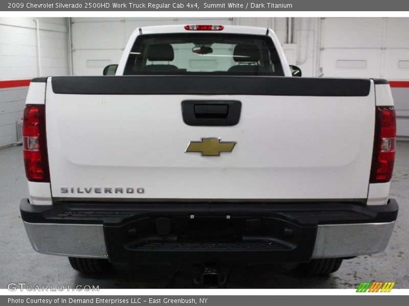 Summit White / Dark Titanium 2009 Chevrolet Silverado 2500HD Work Truck Regular Cab 4x4