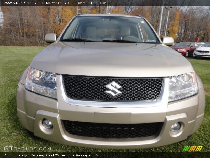 Clear Beige Metallic / Beige 2006 Suzuki Grand Vitara Luxury 4x4