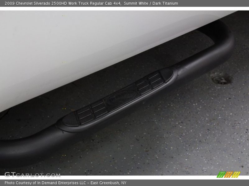 Summit White / Dark Titanium 2009 Chevrolet Silverado 2500HD Work Truck Regular Cab 4x4