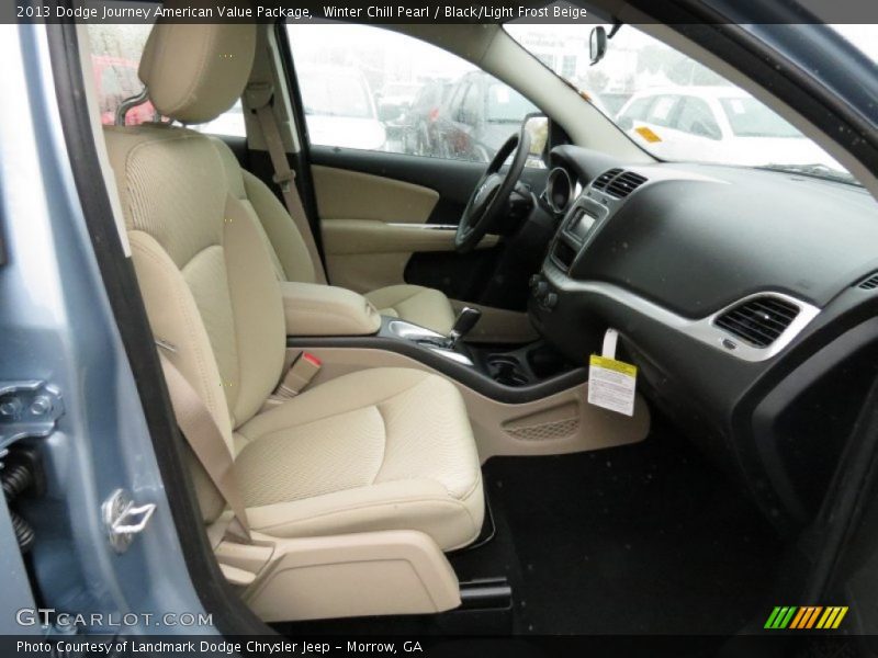 Front Seat of 2013 Journey American Value Package