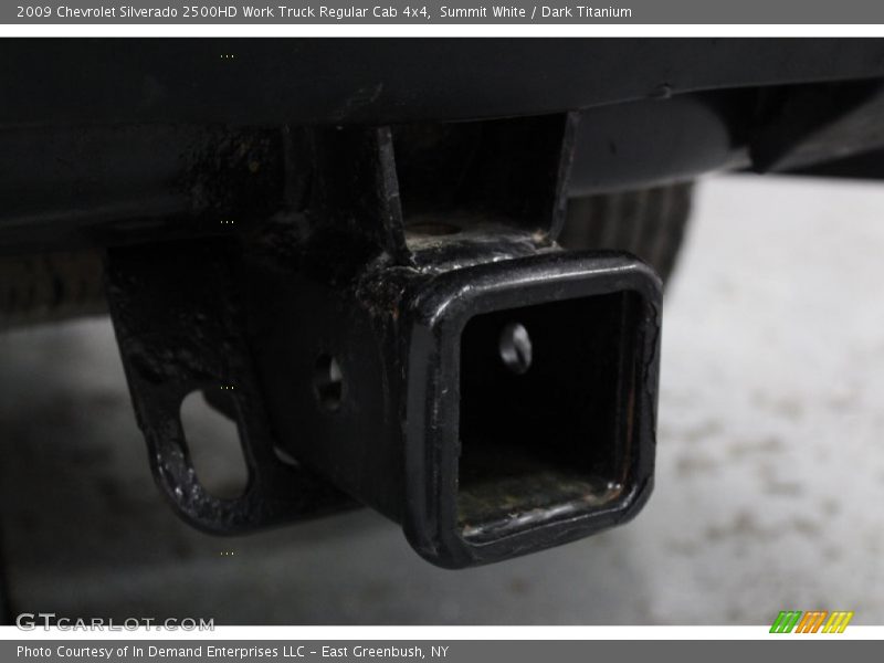 Summit White / Dark Titanium 2009 Chevrolet Silverado 2500HD Work Truck Regular Cab 4x4