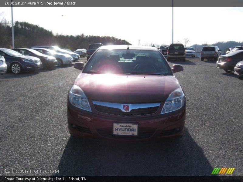 Red Jewel / Black 2008 Saturn Aura XR
