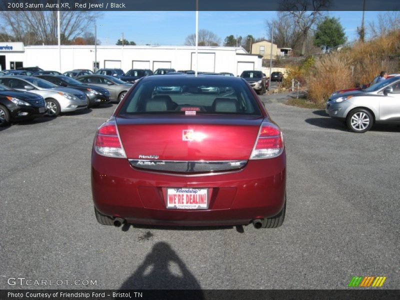 Red Jewel / Black 2008 Saturn Aura XR