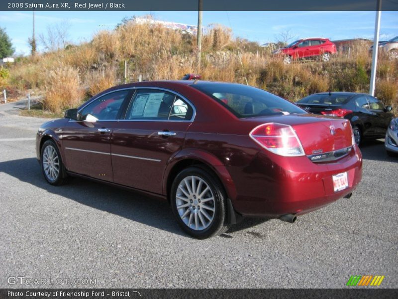 Red Jewel / Black 2008 Saturn Aura XR