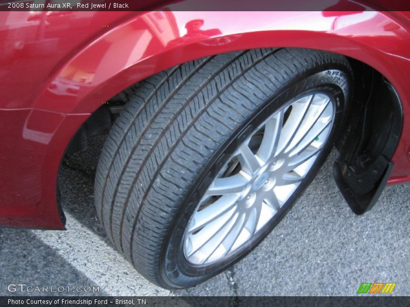 Red Jewel / Black 2008 Saturn Aura XR