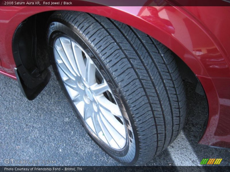 Red Jewel / Black 2008 Saturn Aura XR