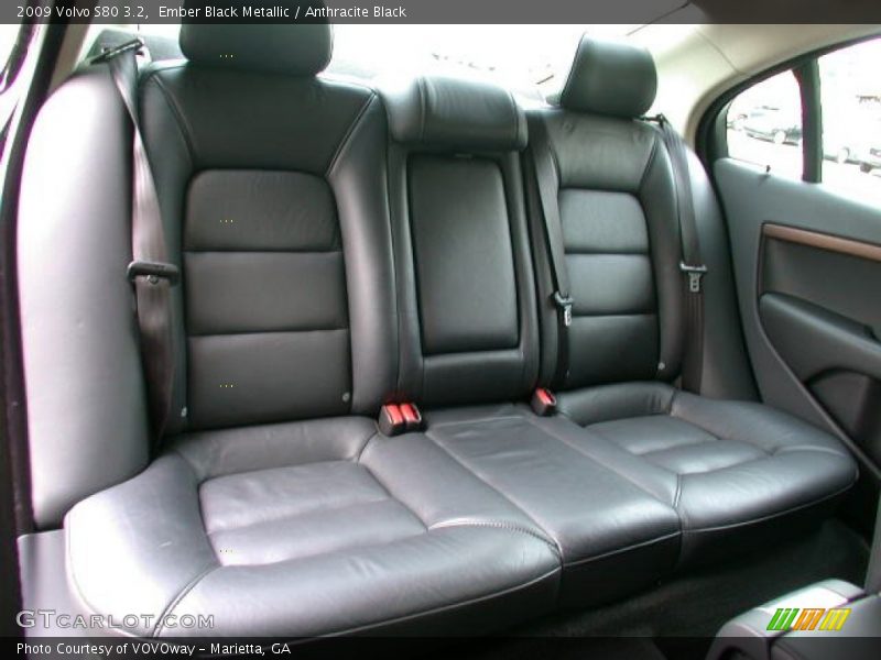 Ember Black Metallic / Anthracite Black 2009 Volvo S80 3.2