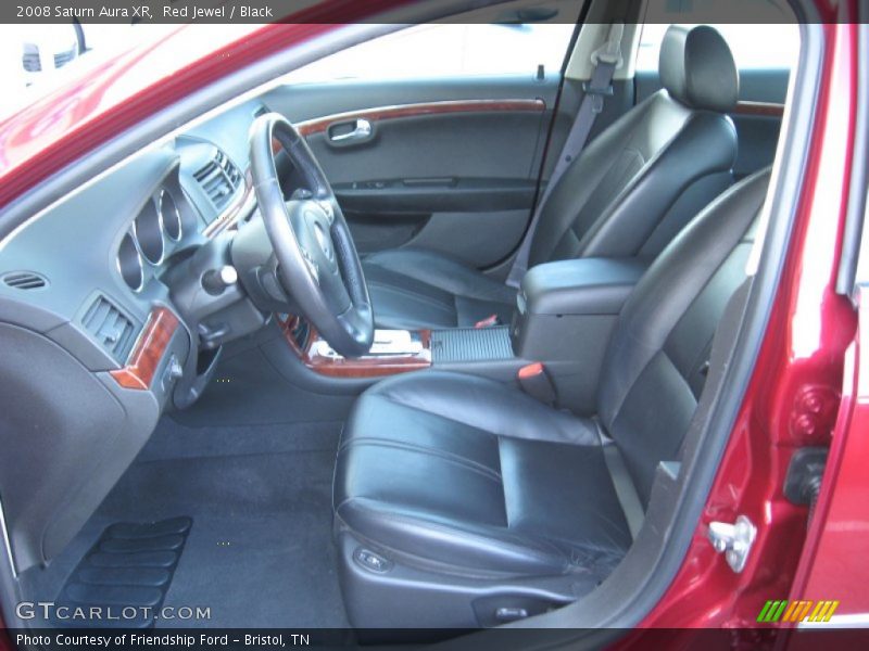 Red Jewel / Black 2008 Saturn Aura XR