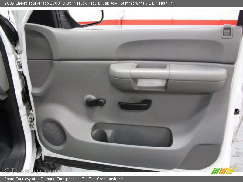 Summit White / Dark Titanium 2009 Chevrolet Silverado 2500HD Work Truck Regular Cab 4x4