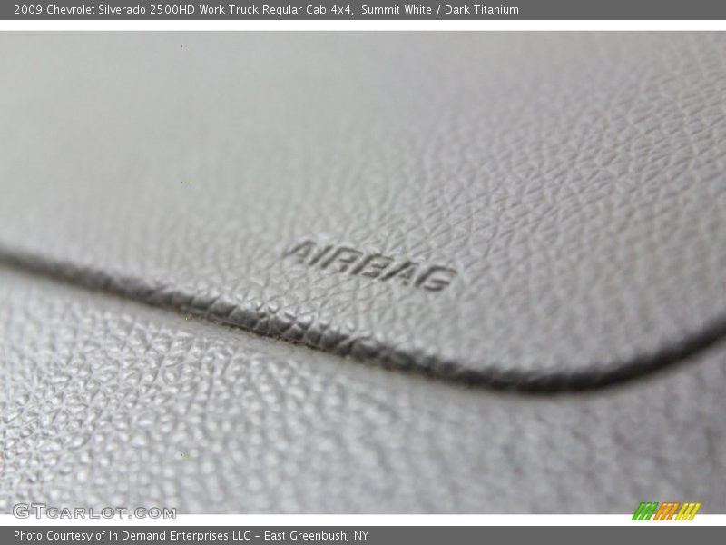 Summit White / Dark Titanium 2009 Chevrolet Silverado 2500HD Work Truck Regular Cab 4x4