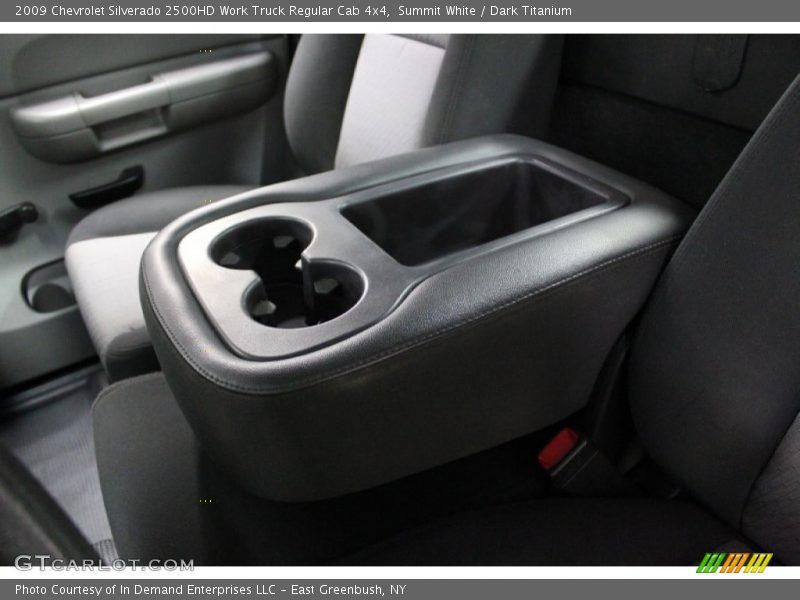 Summit White / Dark Titanium 2009 Chevrolet Silverado 2500HD Work Truck Regular Cab 4x4