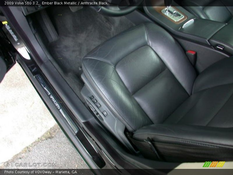 Ember Black Metallic / Anthracite Black 2009 Volvo S80 3.2