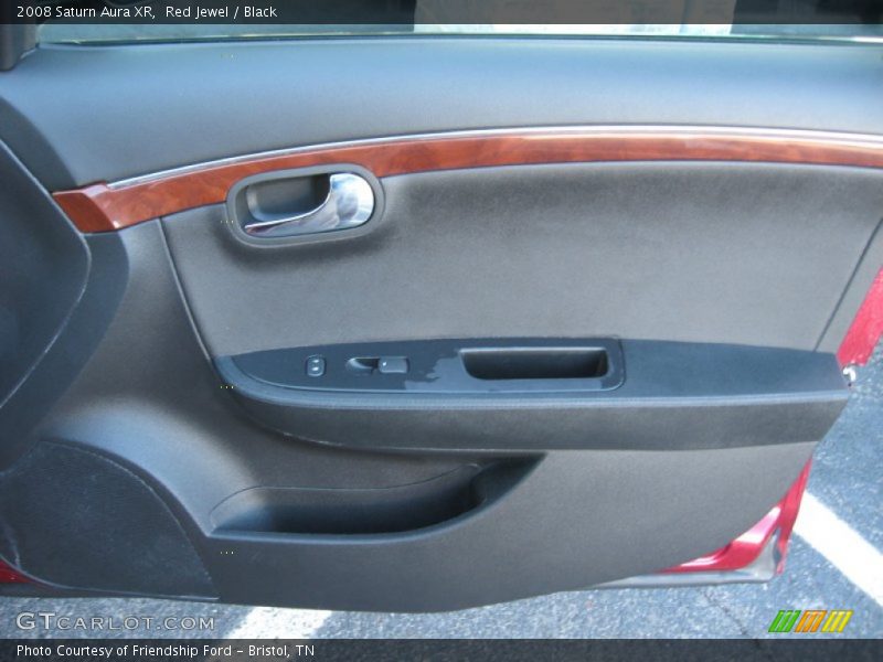 Red Jewel / Black 2008 Saturn Aura XR