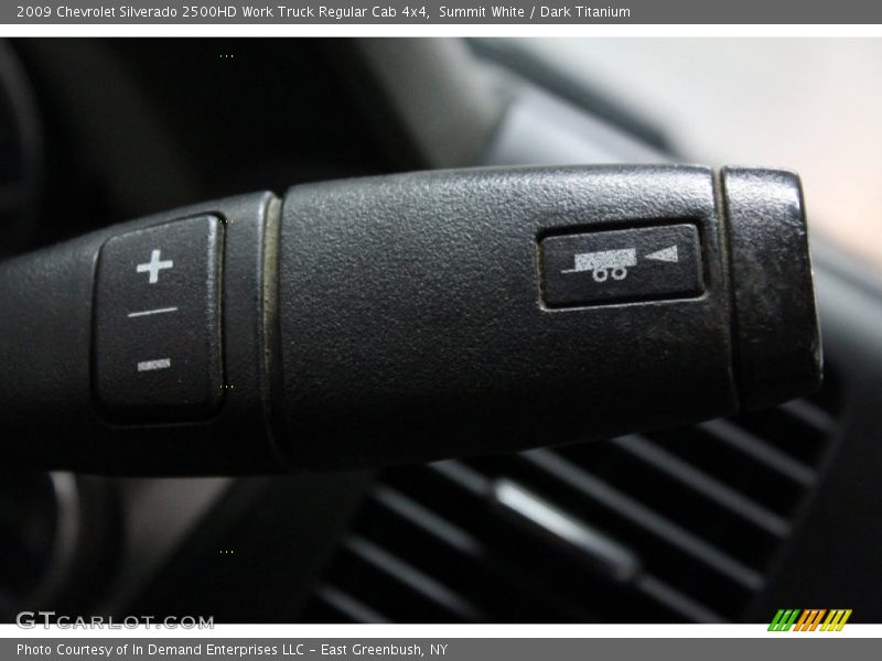 Summit White / Dark Titanium 2009 Chevrolet Silverado 2500HD Work Truck Regular Cab 4x4