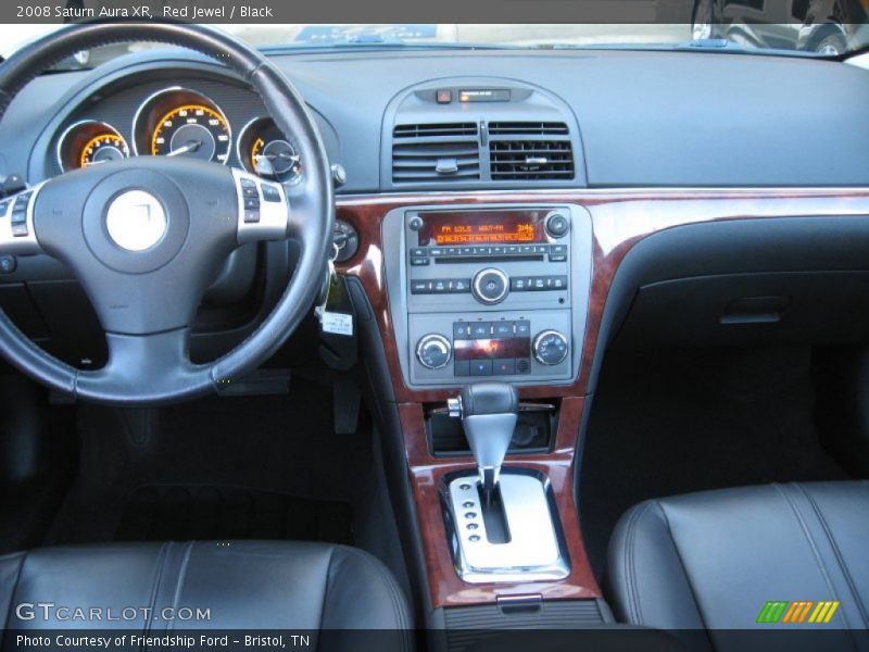 Red Jewel / Black 2008 Saturn Aura XR
