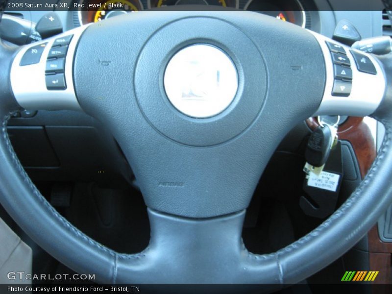Red Jewel / Black 2008 Saturn Aura XR