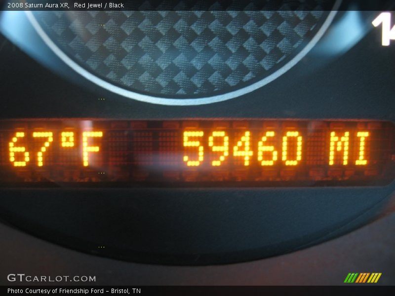Red Jewel / Black 2008 Saturn Aura XR