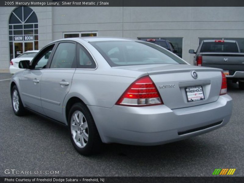 Silver Frost Metallic / Shale 2005 Mercury Montego Luxury