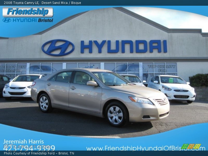 Desert Sand Mica / Bisque 2008 Toyota Camry LE