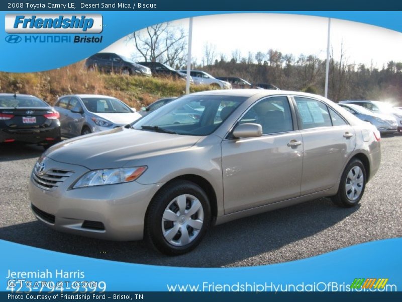Desert Sand Mica / Bisque 2008 Toyota Camry LE