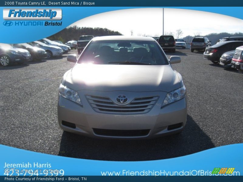 Desert Sand Mica / Bisque 2008 Toyota Camry LE