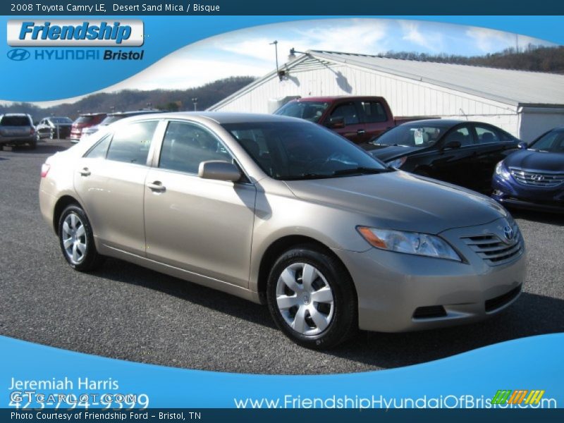 Desert Sand Mica / Bisque 2008 Toyota Camry LE