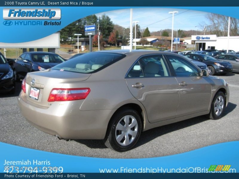 Desert Sand Mica / Bisque 2008 Toyota Camry LE