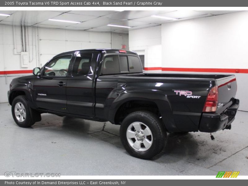 Black Sand Pearl / Graphite Gray 2005 Toyota Tacoma V6 TRD Sport Access Cab 4x4