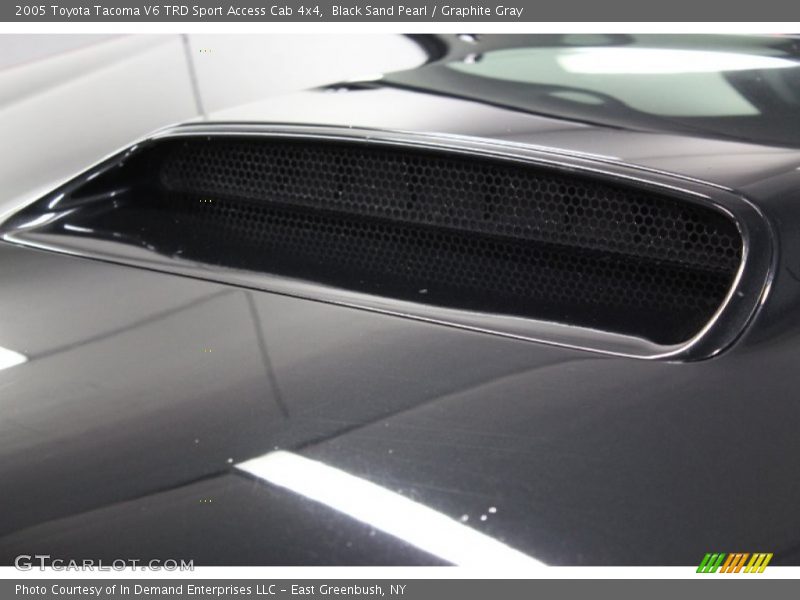 Black Sand Pearl / Graphite Gray 2005 Toyota Tacoma V6 TRD Sport Access Cab 4x4
