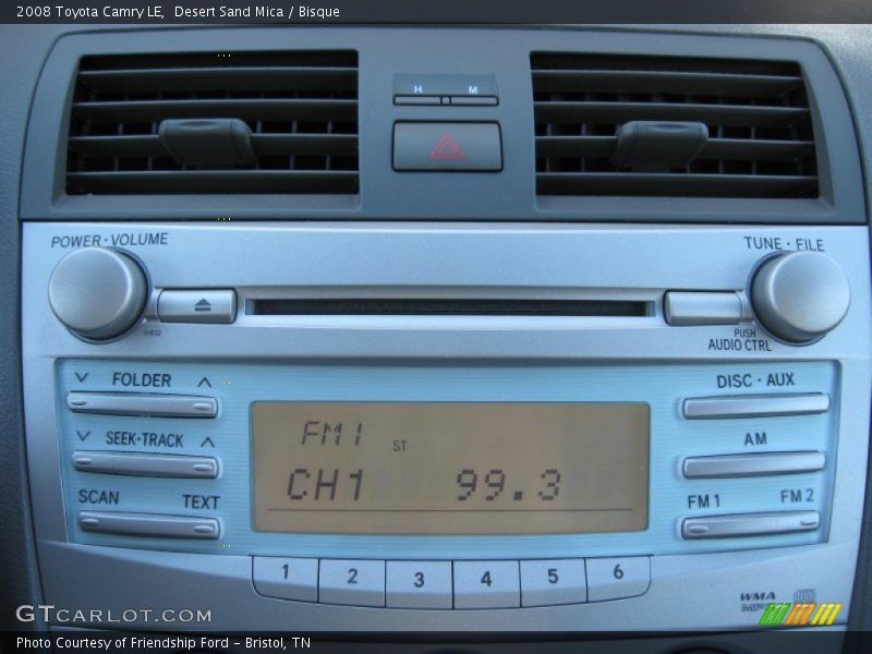 Desert Sand Mica / Bisque 2008 Toyota Camry LE