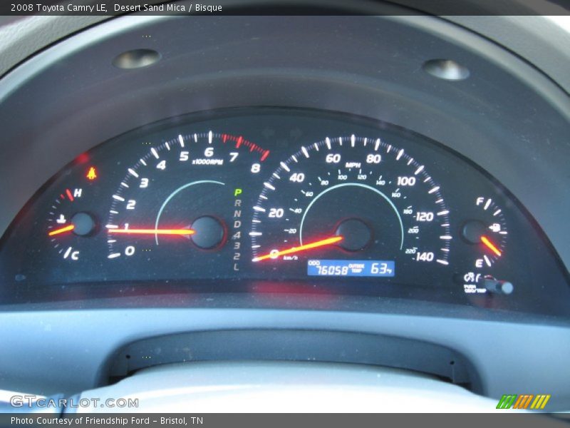 Desert Sand Mica / Bisque 2008 Toyota Camry LE