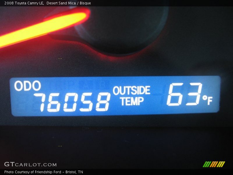 Desert Sand Mica / Bisque 2008 Toyota Camry LE