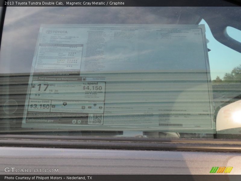 Magnetic Gray Metallic / Graphite 2013 Toyota Tundra Double Cab