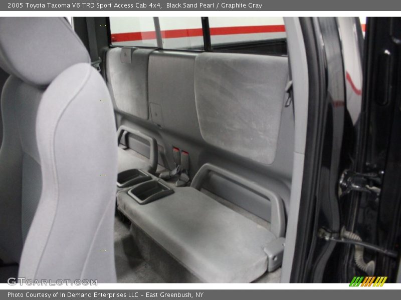 Black Sand Pearl / Graphite Gray 2005 Toyota Tacoma V6 TRD Sport Access Cab 4x4