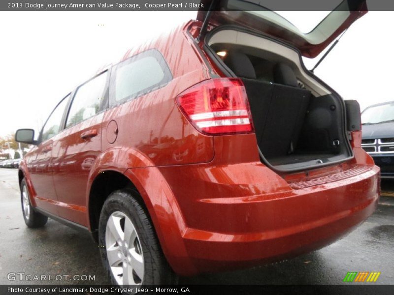 Copper Pearl / Black 2013 Dodge Journey American Value Package