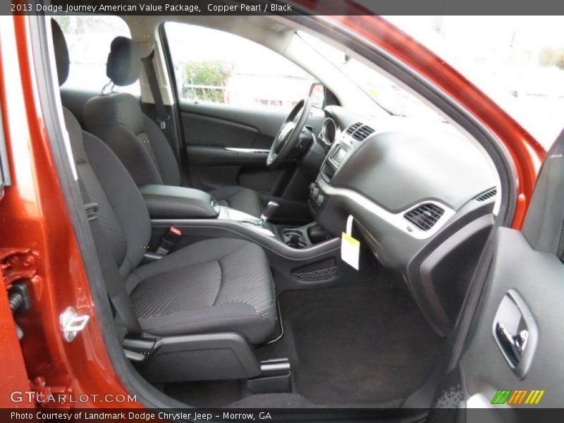 Copper Pearl / Black 2013 Dodge Journey American Value Package