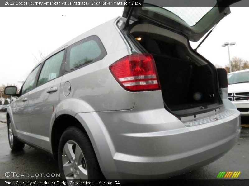 Bright Silver Metallic / Black 2013 Dodge Journey American Value Package
