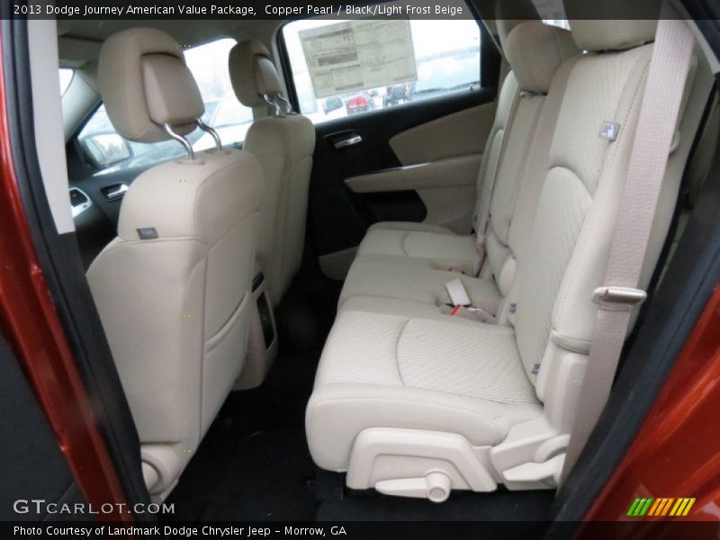 Copper Pearl / Black/Light Frost Beige 2013 Dodge Journey American Value Package