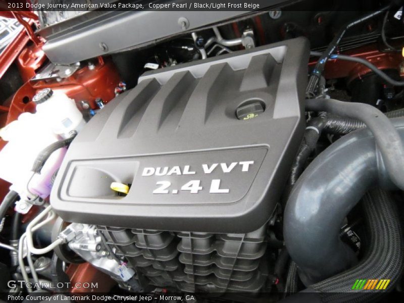 Copper Pearl / Black/Light Frost Beige 2013 Dodge Journey American Value Package