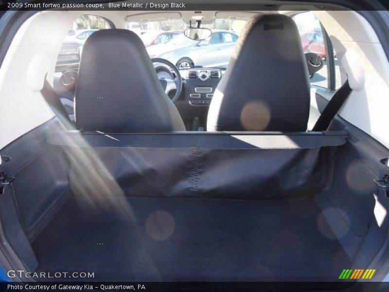 Blue Metallic / Design Black 2009 Smart fortwo passion coupe