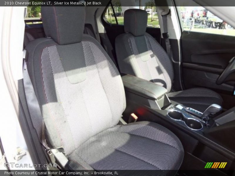 Silver Ice Metallic / Jet Black 2010 Chevrolet Equinox LT