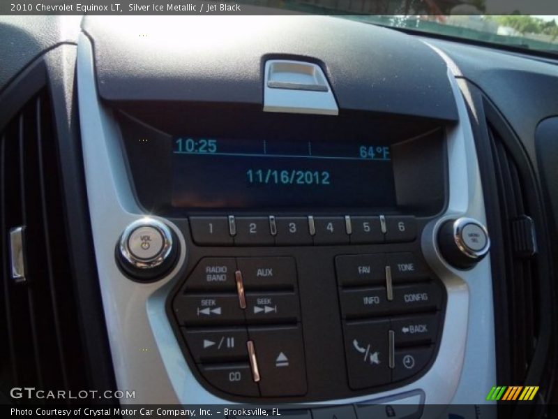 Silver Ice Metallic / Jet Black 2010 Chevrolet Equinox LT