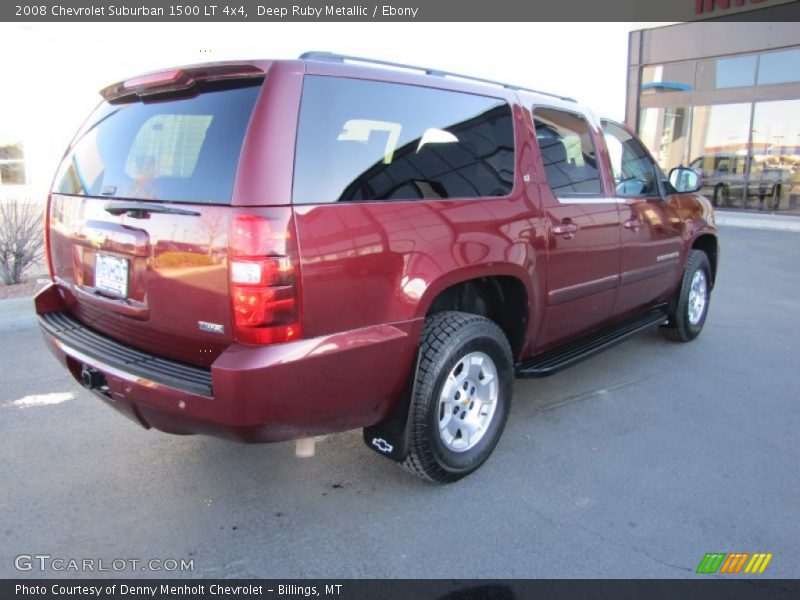Deep Ruby Metallic / Ebony 2008 Chevrolet Suburban 1500 LT 4x4