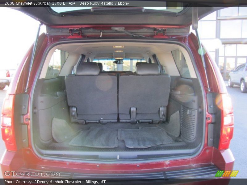 Deep Ruby Metallic / Ebony 2008 Chevrolet Suburban 1500 LT 4x4