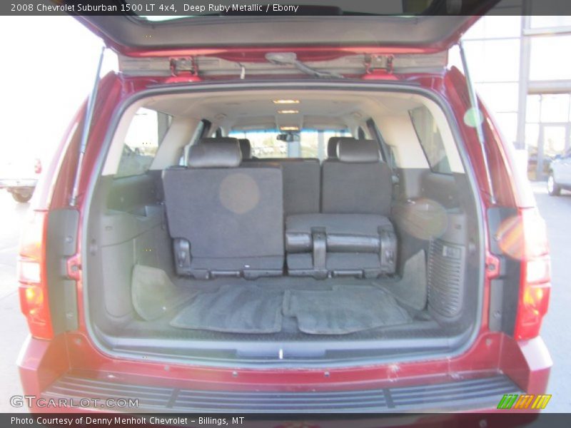 Deep Ruby Metallic / Ebony 2008 Chevrolet Suburban 1500 LT 4x4