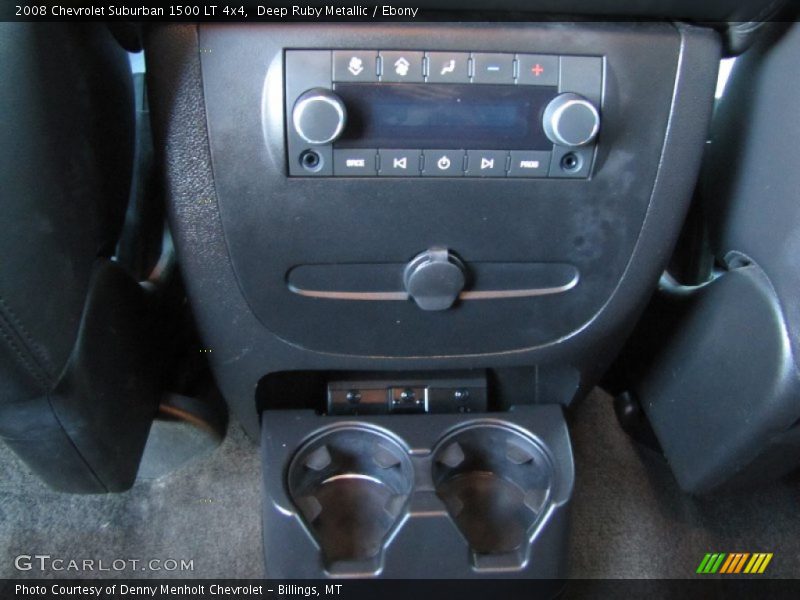 Deep Ruby Metallic / Ebony 2008 Chevrolet Suburban 1500 LT 4x4