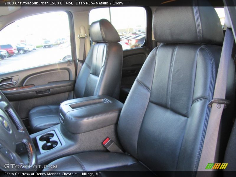 Deep Ruby Metallic / Ebony 2008 Chevrolet Suburban 1500 LT 4x4
